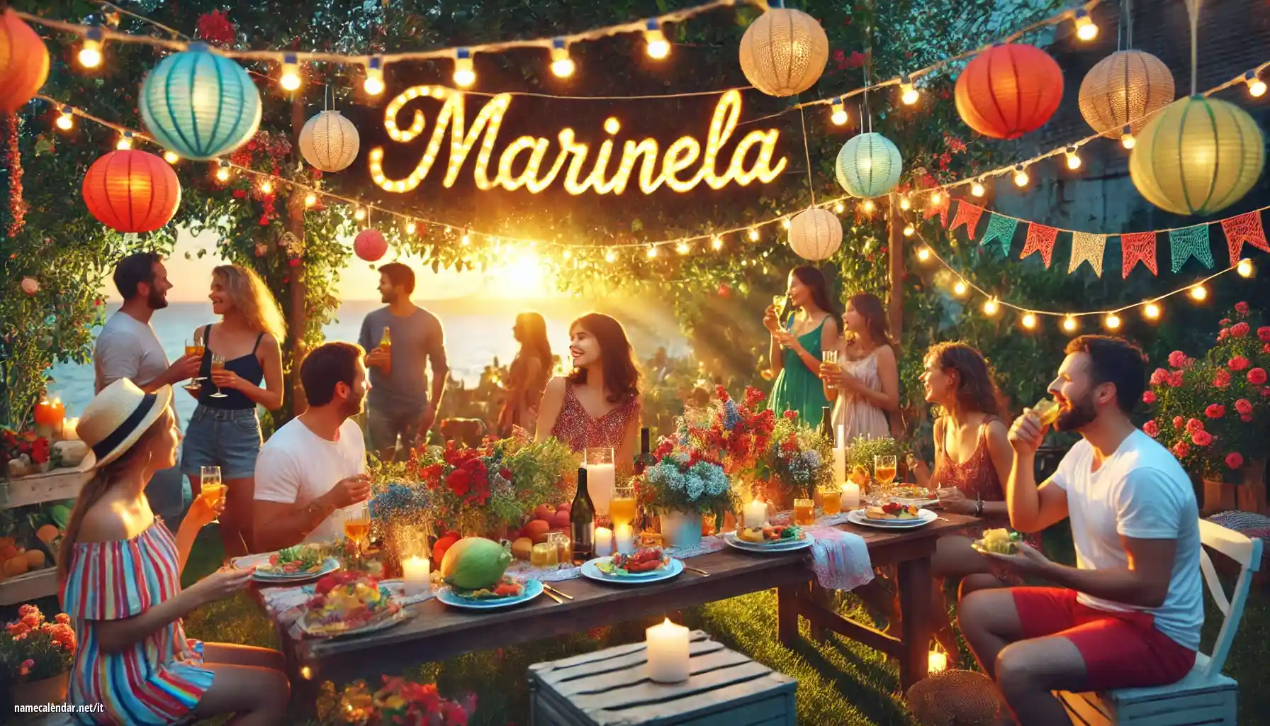 Celebrazione dell'onomastico e del nome - Marinela