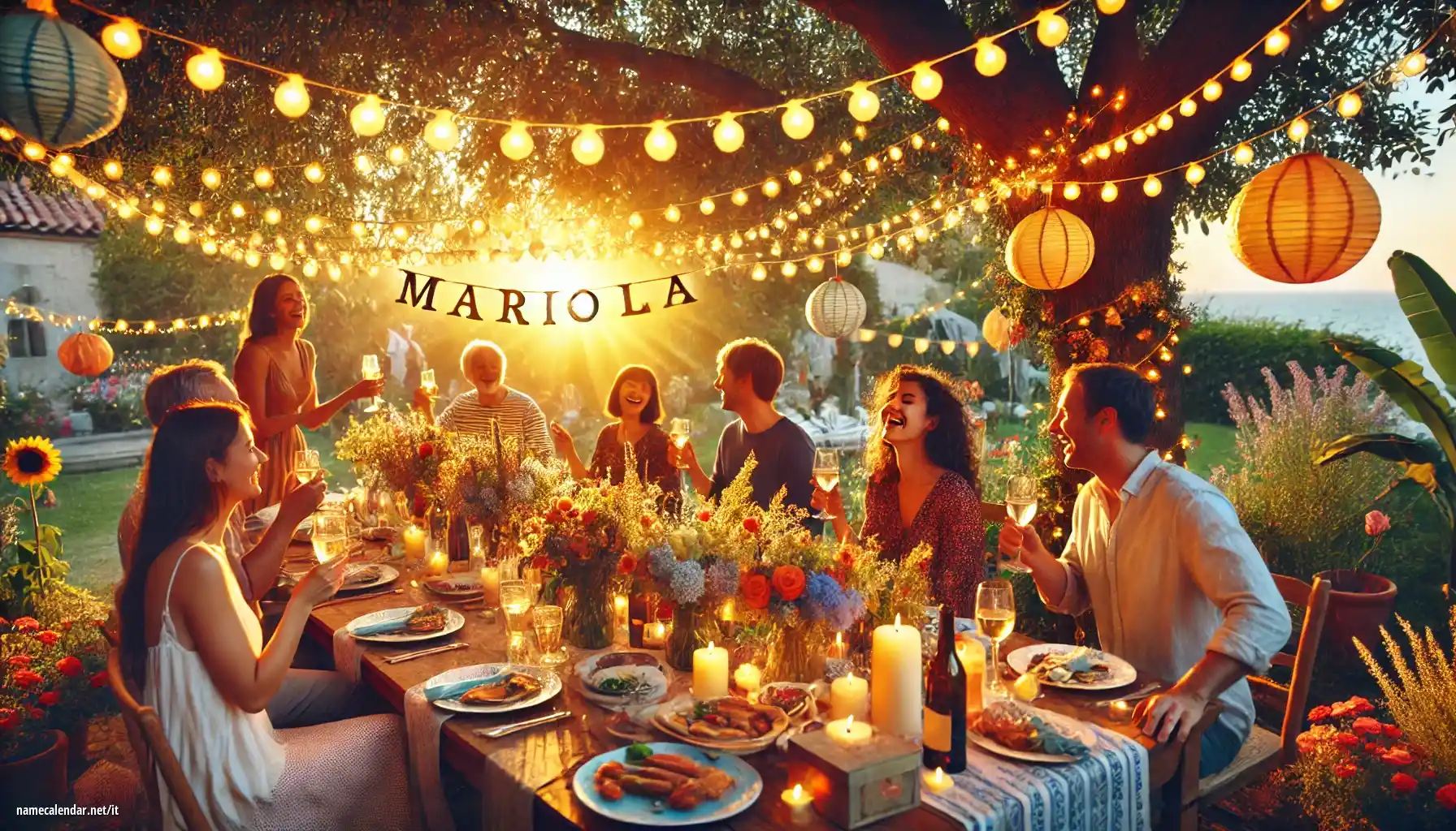 Celebrazione dell'onomastico e del nome - Mariola