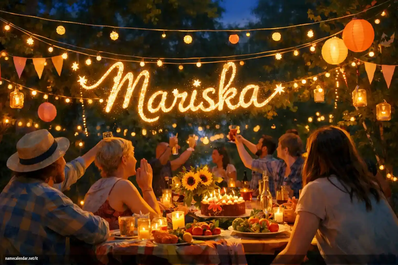 Celebrazione dell'onomastico e del nome - Mariska