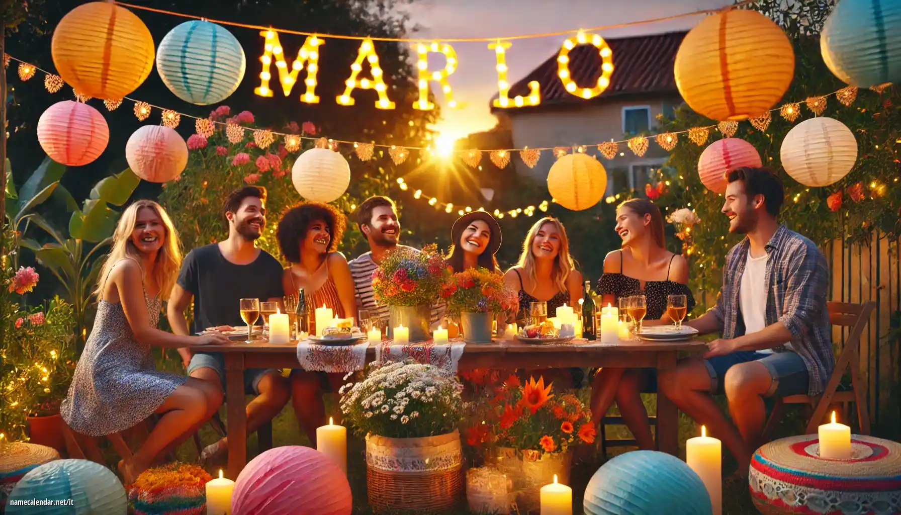 Celebrazione dell'onomastico e del nome - Marlo