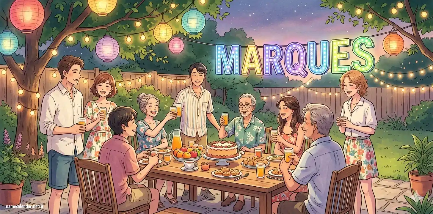 Celebrazione dell'onomastico e del nome - Marques