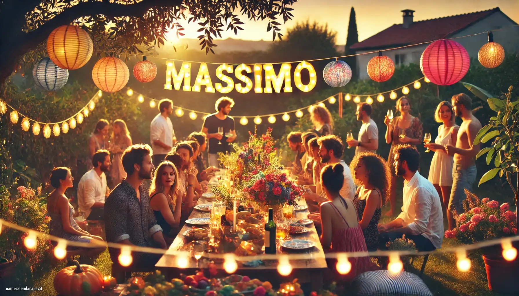 Celebrazione dell'onomastico e del nome - Massimo