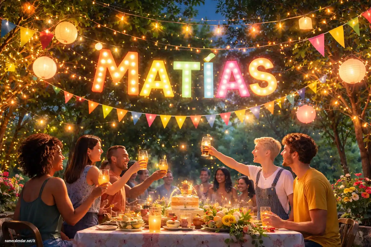 Celebrazione dell'onomastico e del nome - Matías