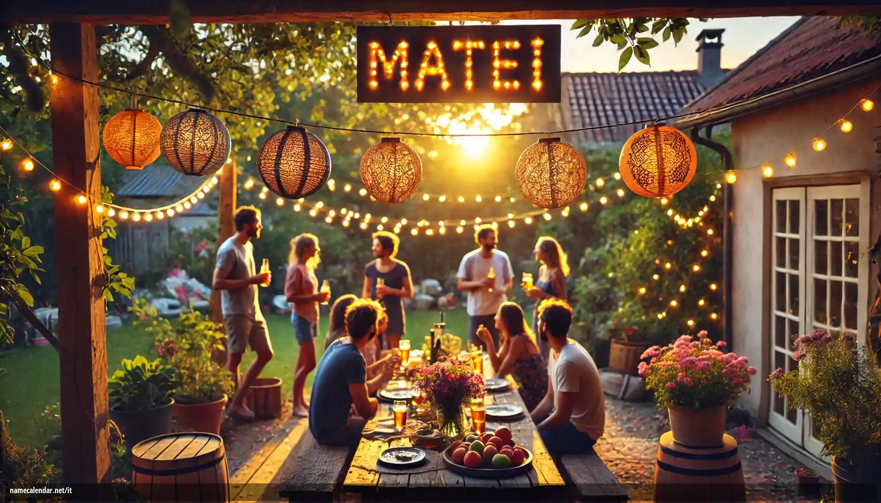 Celebrazione dell'onomastico e del nome - Matei