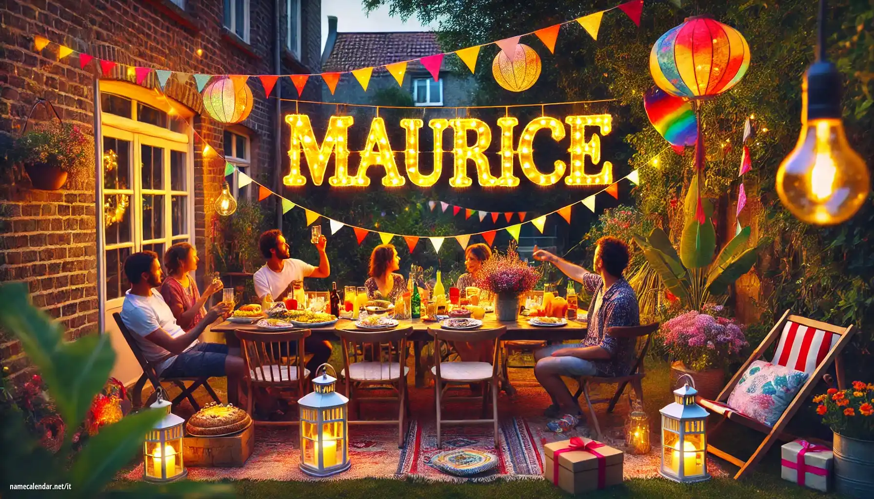 Celebrazione dell'onomastico e del nome - Maurice