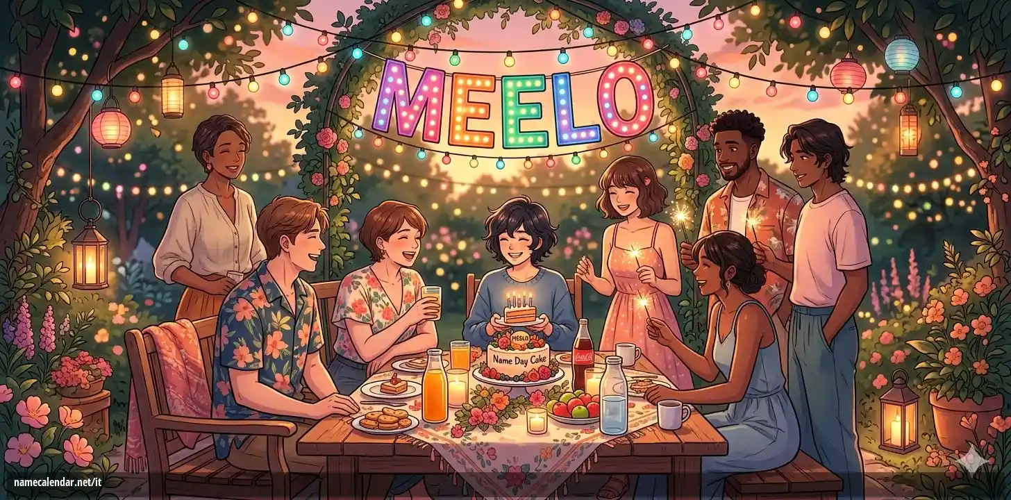 Celebrazione dell'onomastico e del nome - Meelo