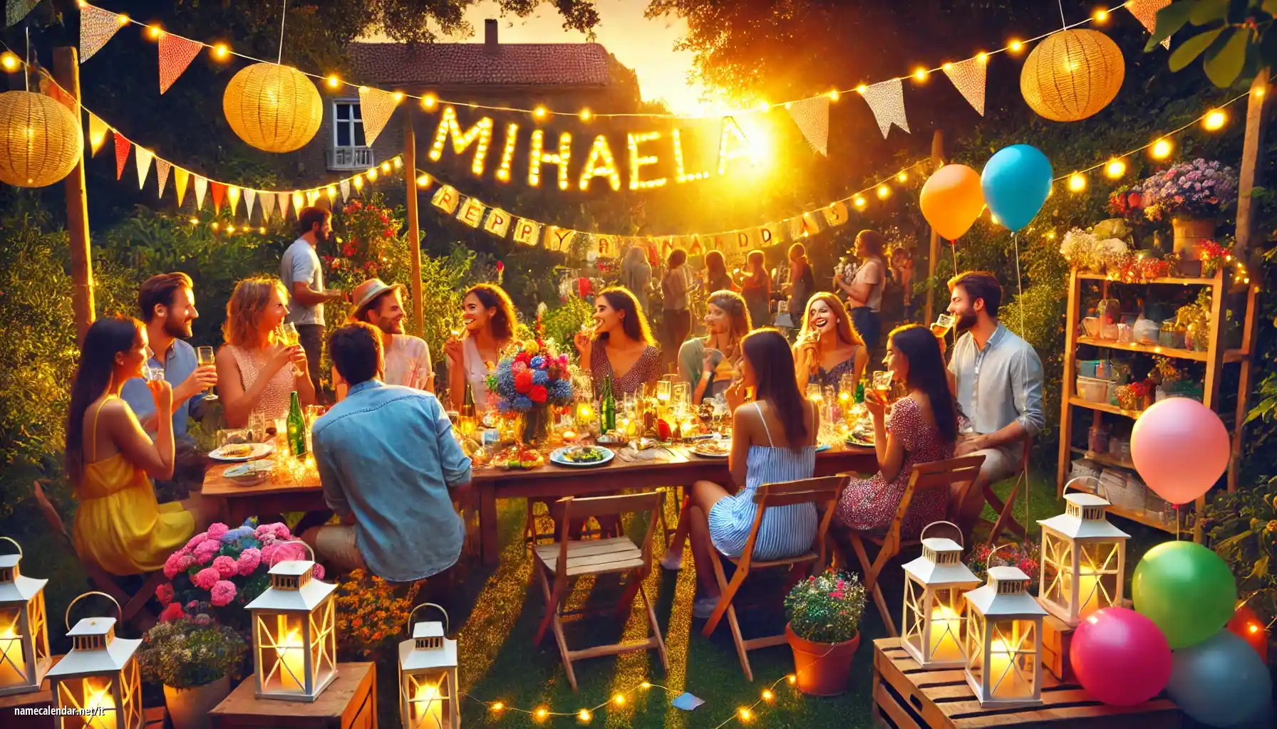 Celebrazione dell'onomastico e del nome - Mihaela