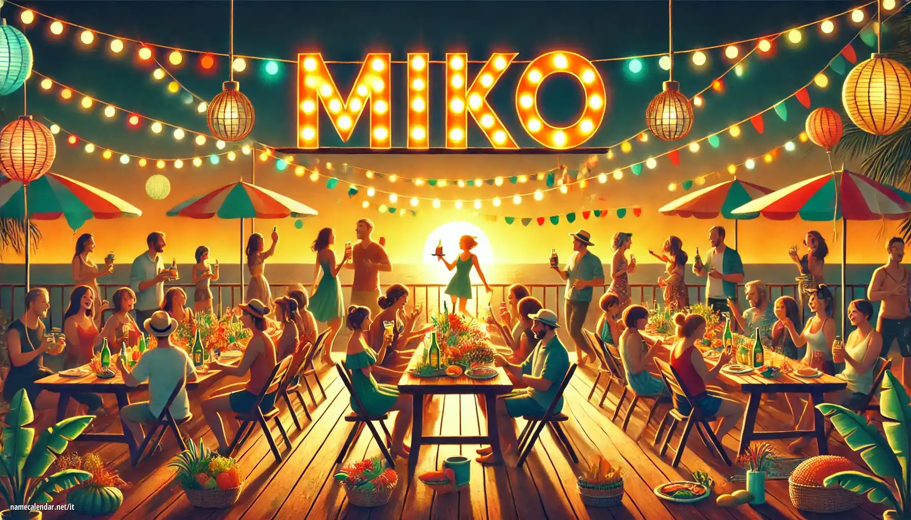 Celebrazione dell'onomastico e del nome - Miko