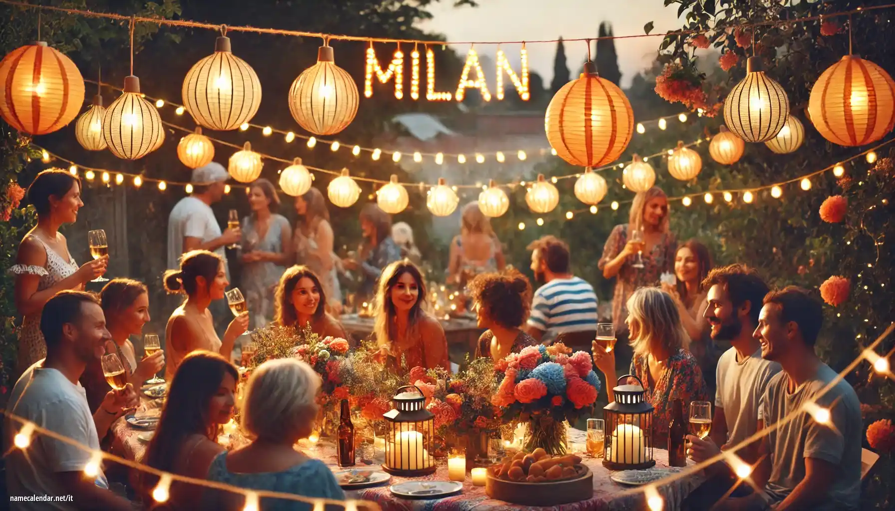 Celebrazione dell'onomastico e del nome - Milán