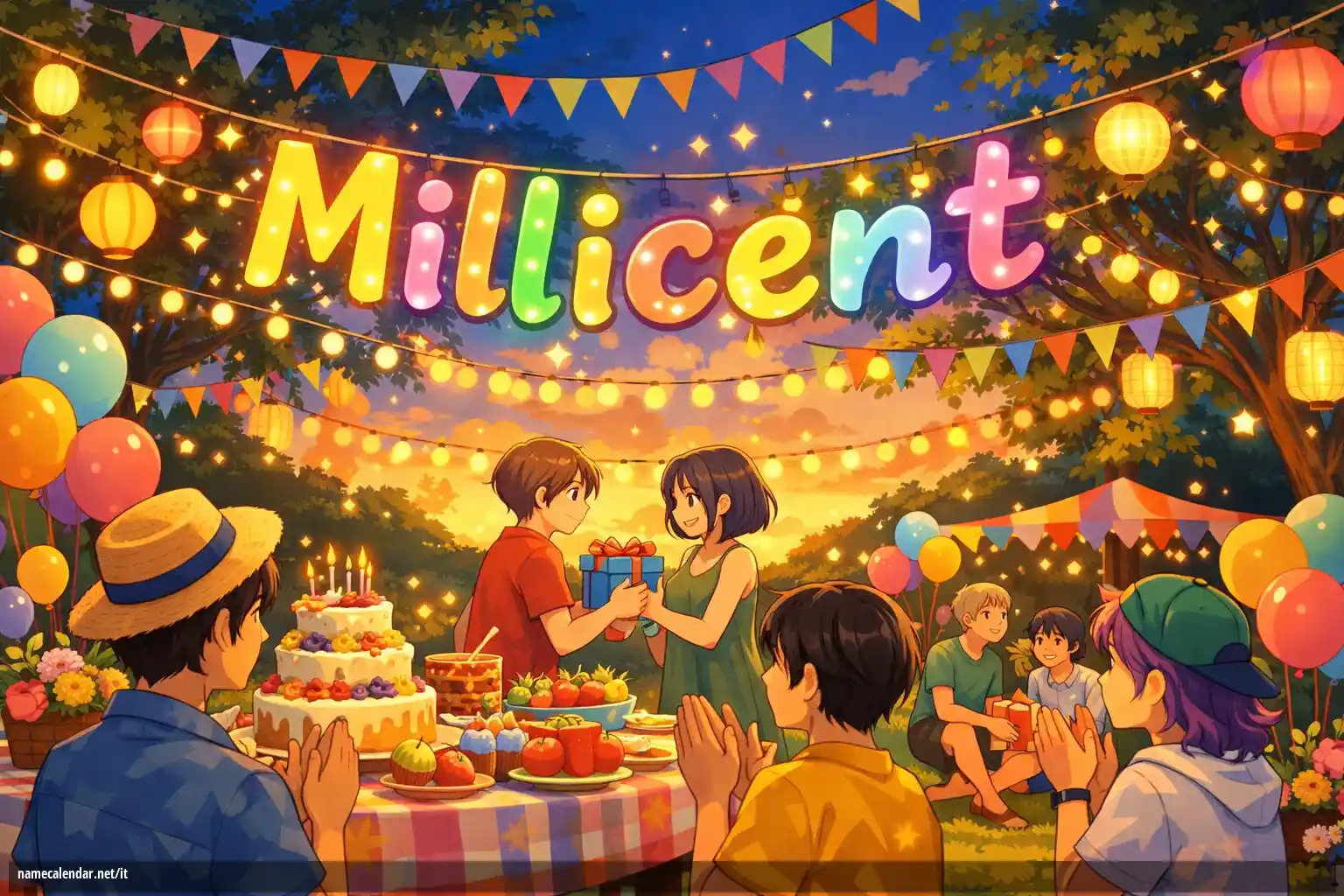 Celebrazione dell'onomastico e del nome - Millicent