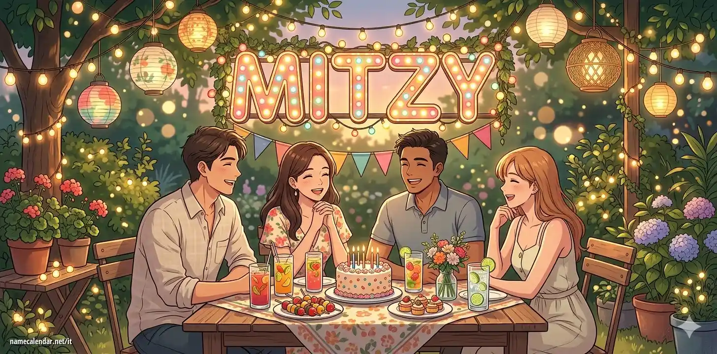 Celebrazione dell'onomastico e del nome - Mitzy