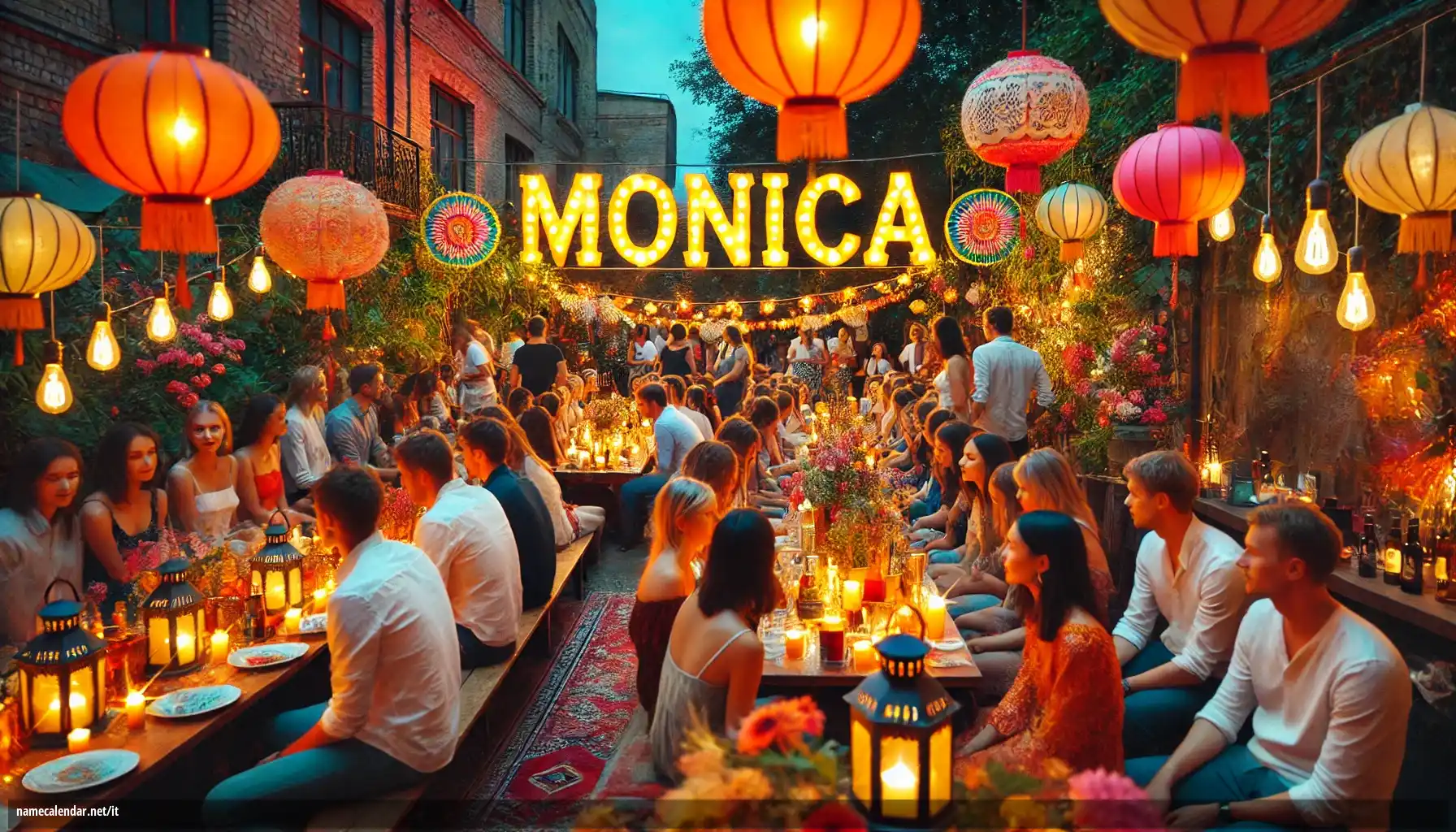 Celebrazione dell'onomastico e del nome - Monica