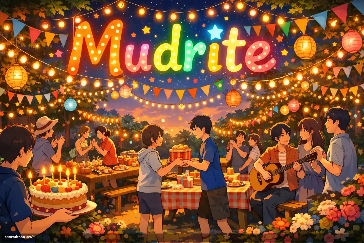 Celebrazione dell'onomastico e del nome - Mudrite
