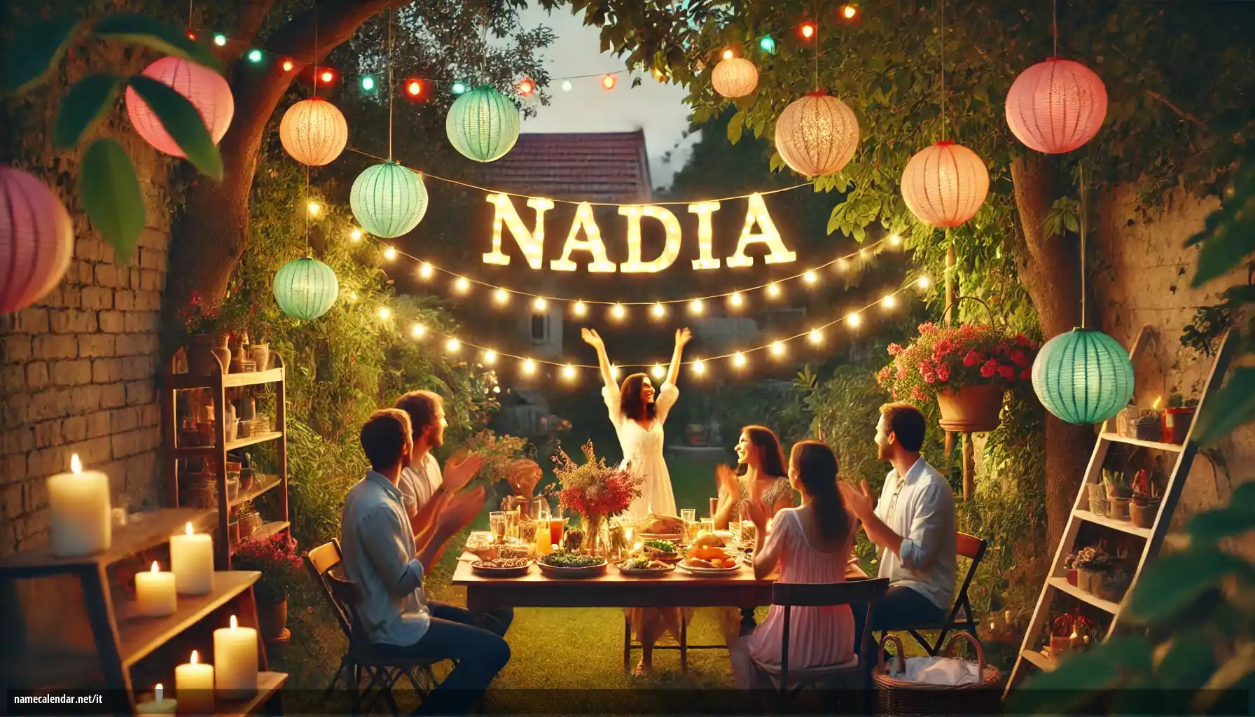 Celebrazione dell'onomastico e del nome - Nadia