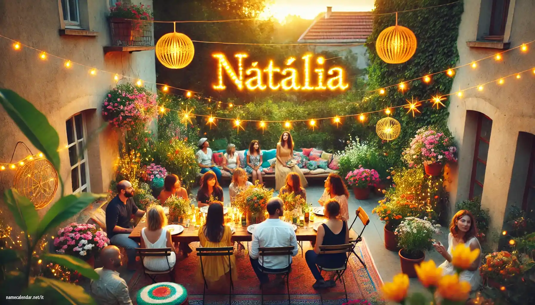 Celebrazione dell'onomastico e del nome - Natália