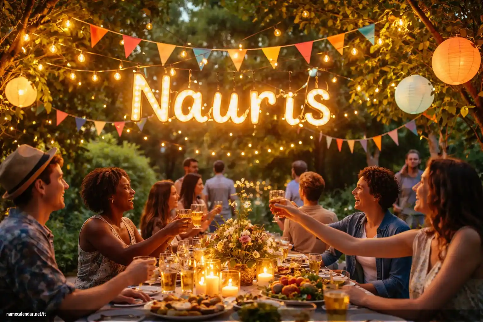 Celebrazione dell'onomastico e del nome - Nauris