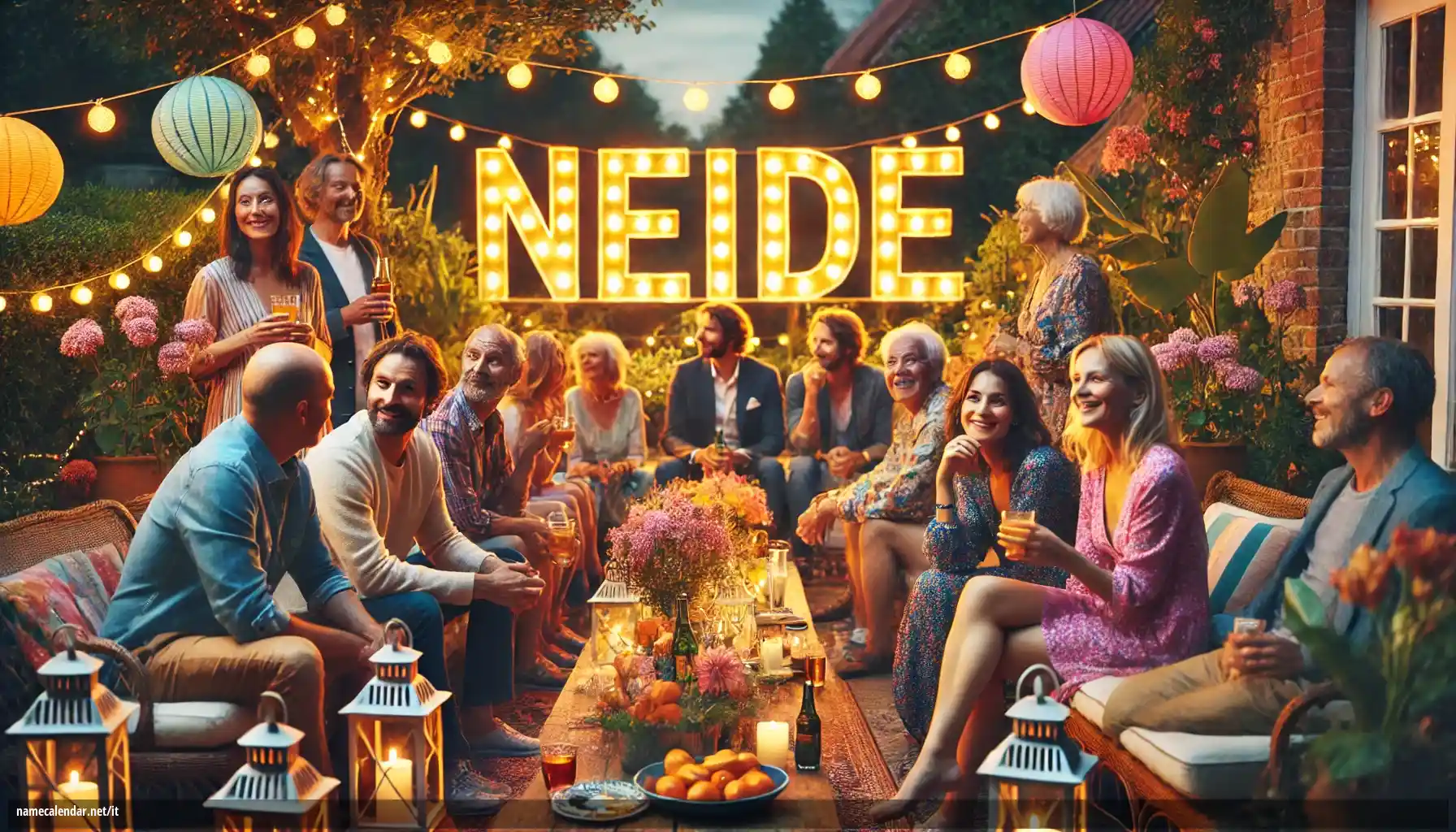Celebrazione dell'onomastico e del nome - Neide