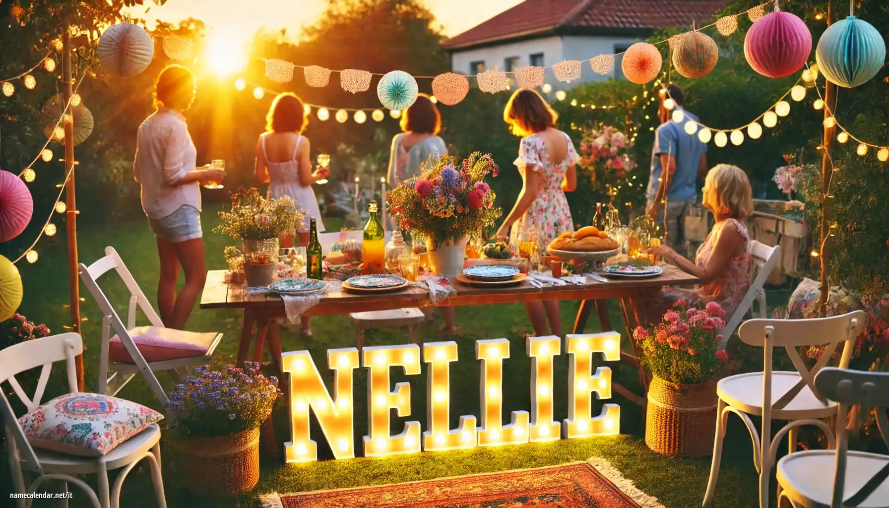 Celebrazione dell'onomastico e del nome - Nellie