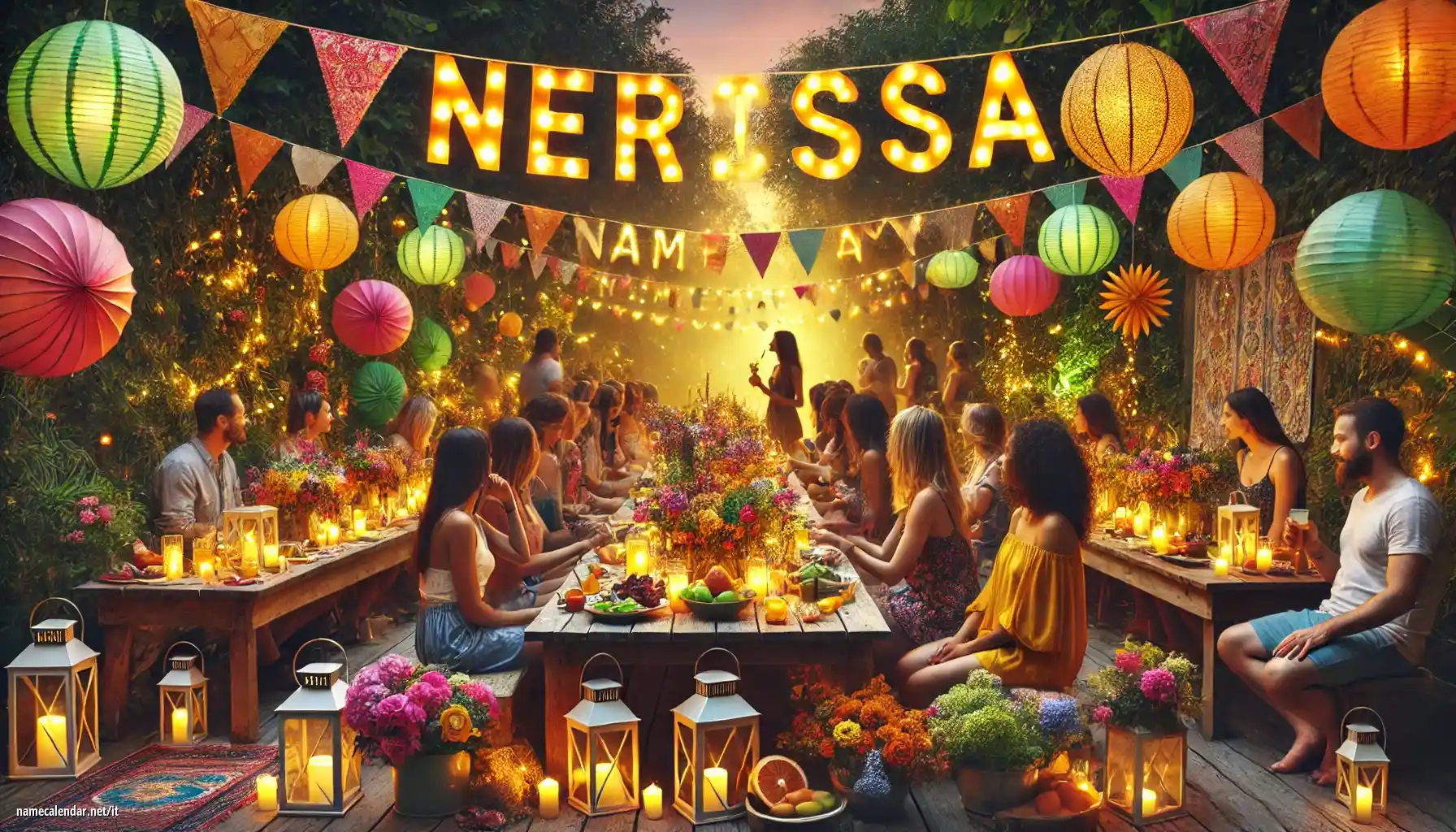 Celebrazione dell'onomastico e del nome - Nerissa