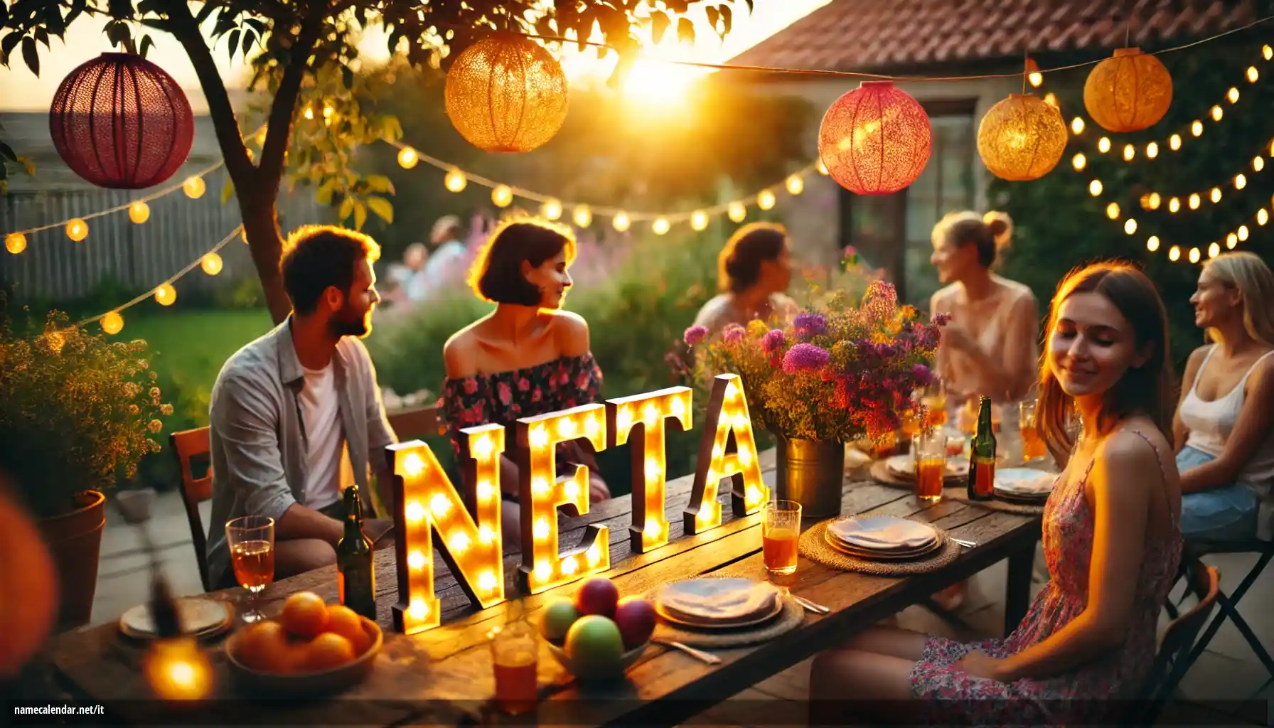 Celebrazione dell'onomastico e del nome - Neta