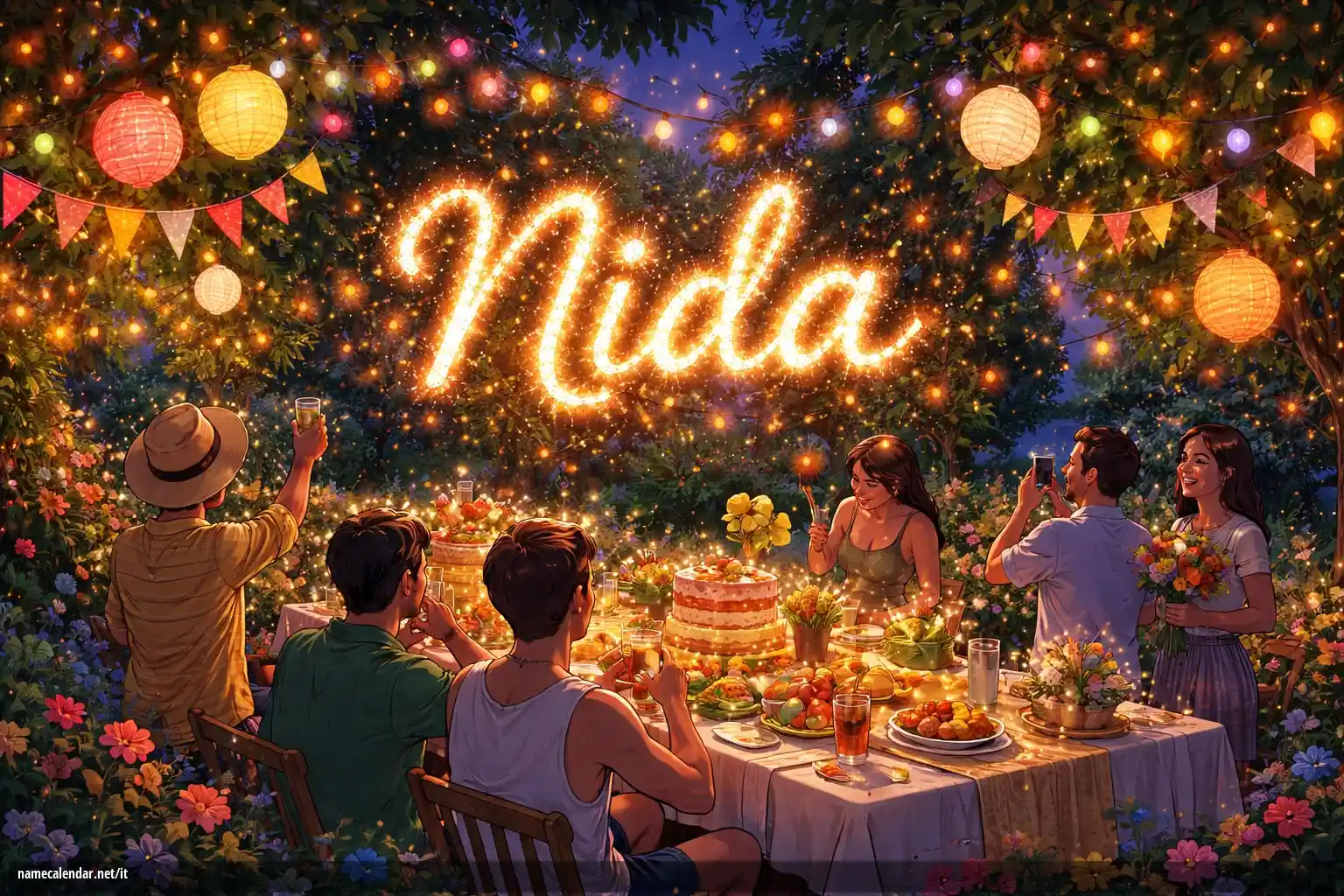Celebrazione dell'onomastico e del nome - Nida