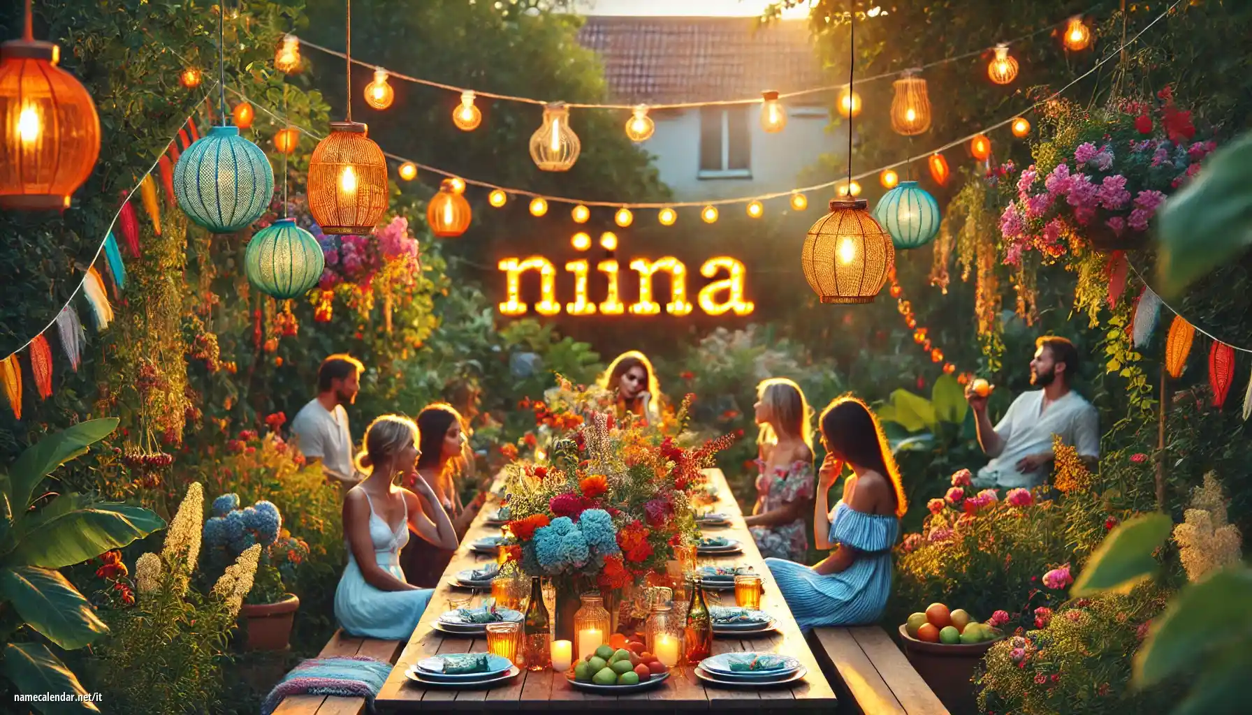 Celebrazione dell'onomastico e del nome - Niina