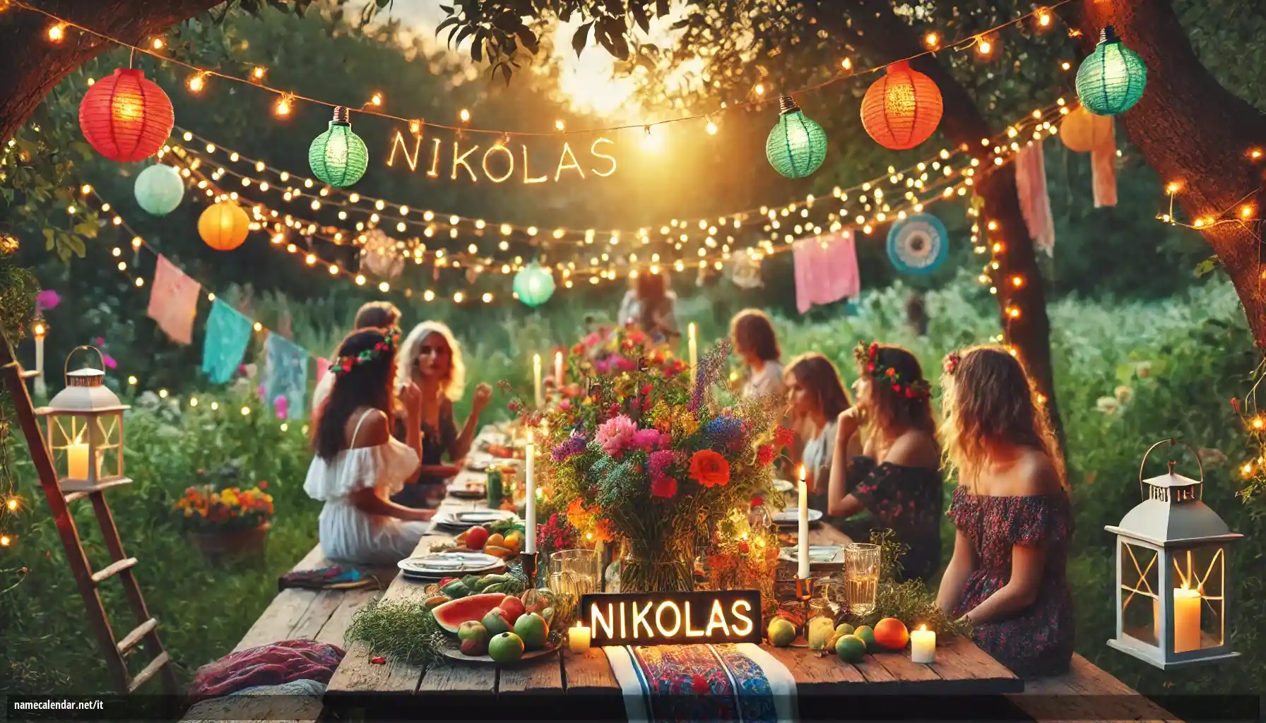 Celebrazione dell'onomastico e del nome - Nikolas