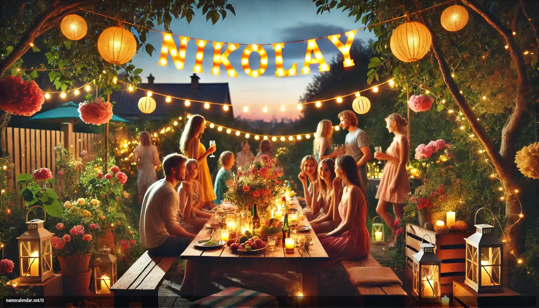 Celebrazione dell'onomastico e del nome - Nikolay