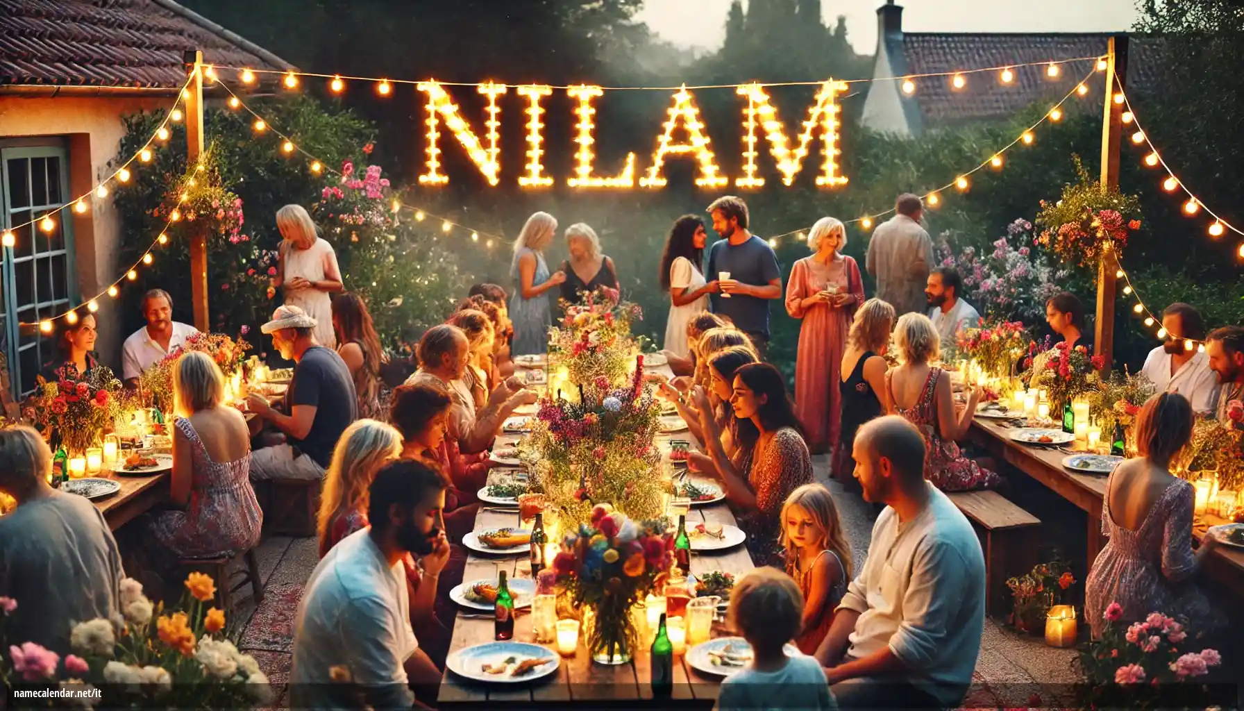 Celebrazione dell'onomastico e del nome - Nilam