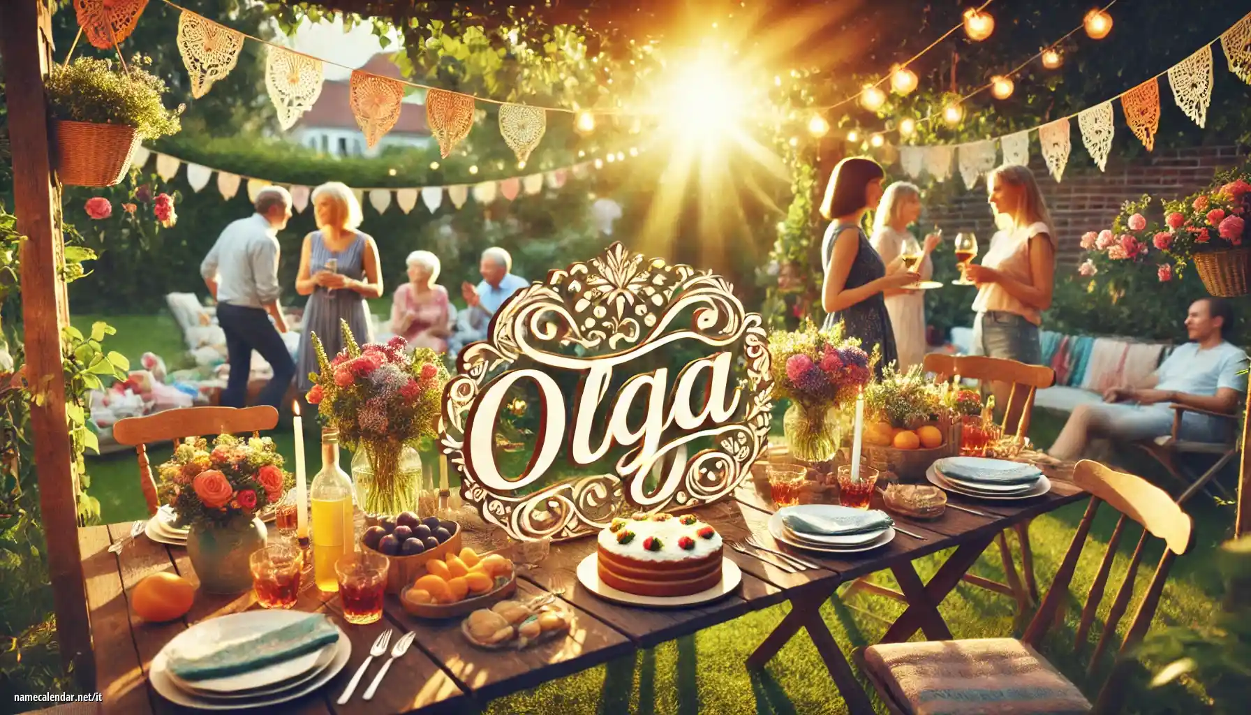 Celebrazione dell'onomastico e del nome - Olga