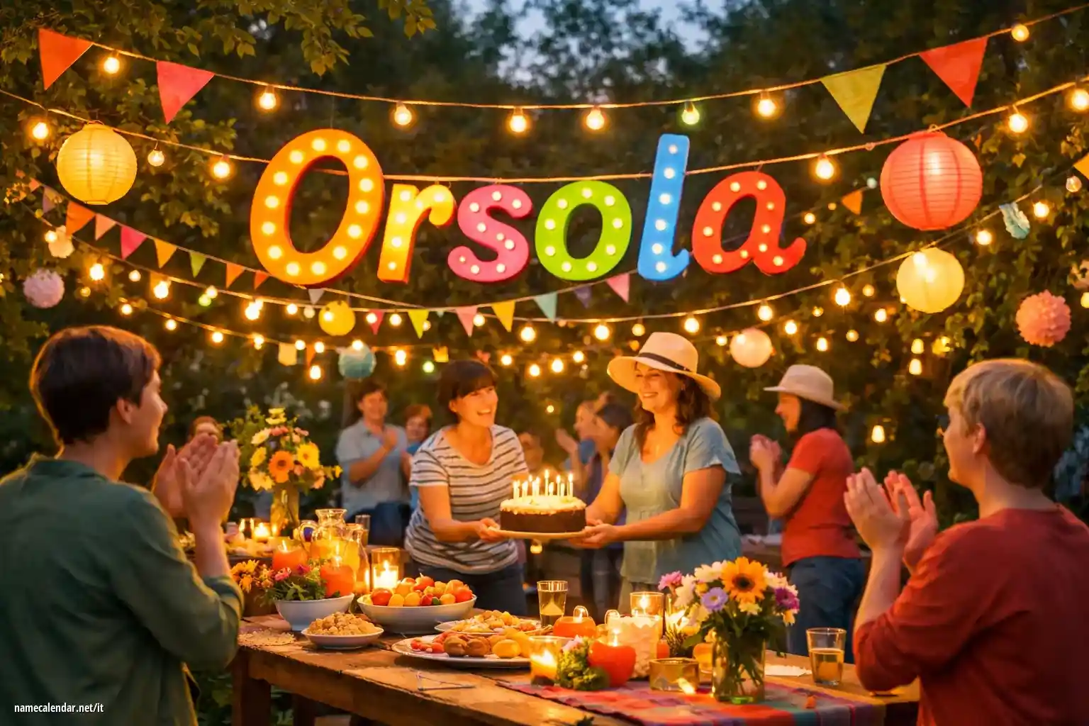 Celebrazione dell'onomastico e del nome - Orsola