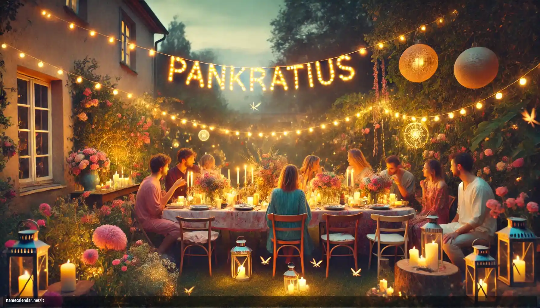 Celebrazione dell'onomastico e del nome - Pankratius