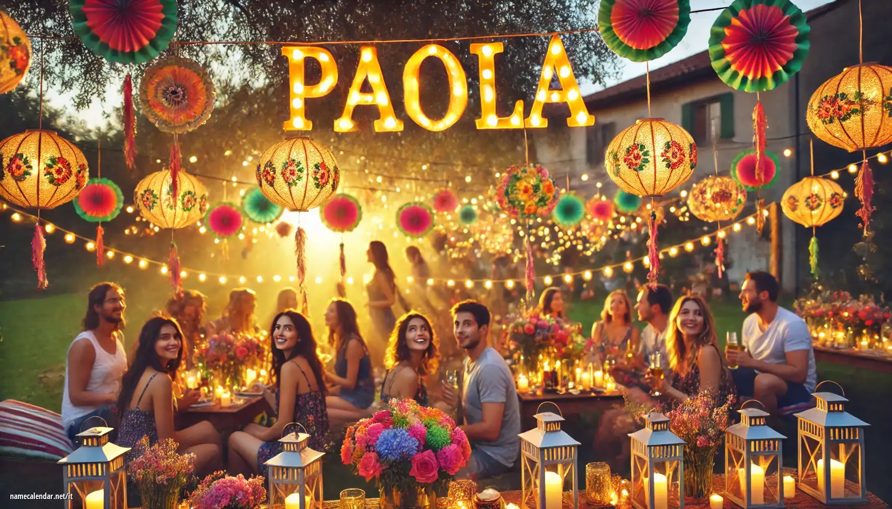 Celebrazione dell'onomastico e del nome - Paola