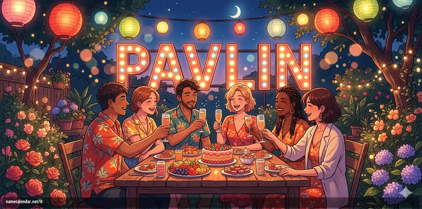 Celebrazione dell'onomastico e del nome - Pavlin