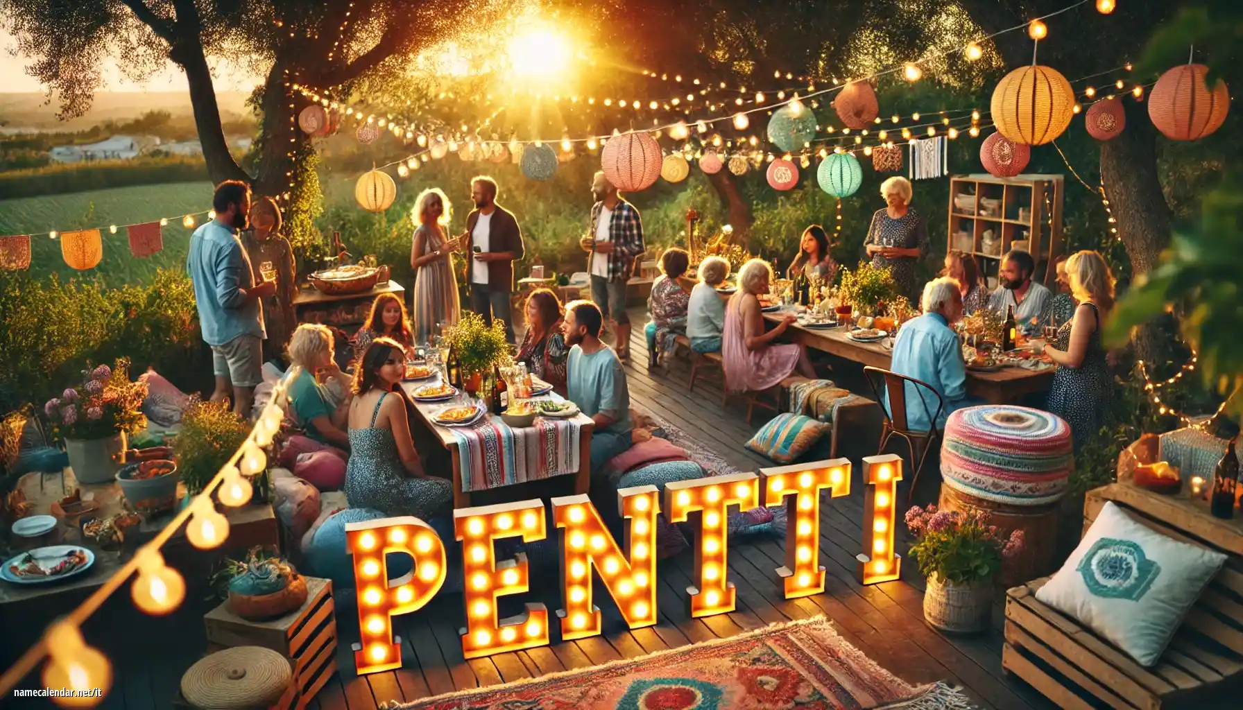 Celebrazione dell'onomastico e del nome - Pentti