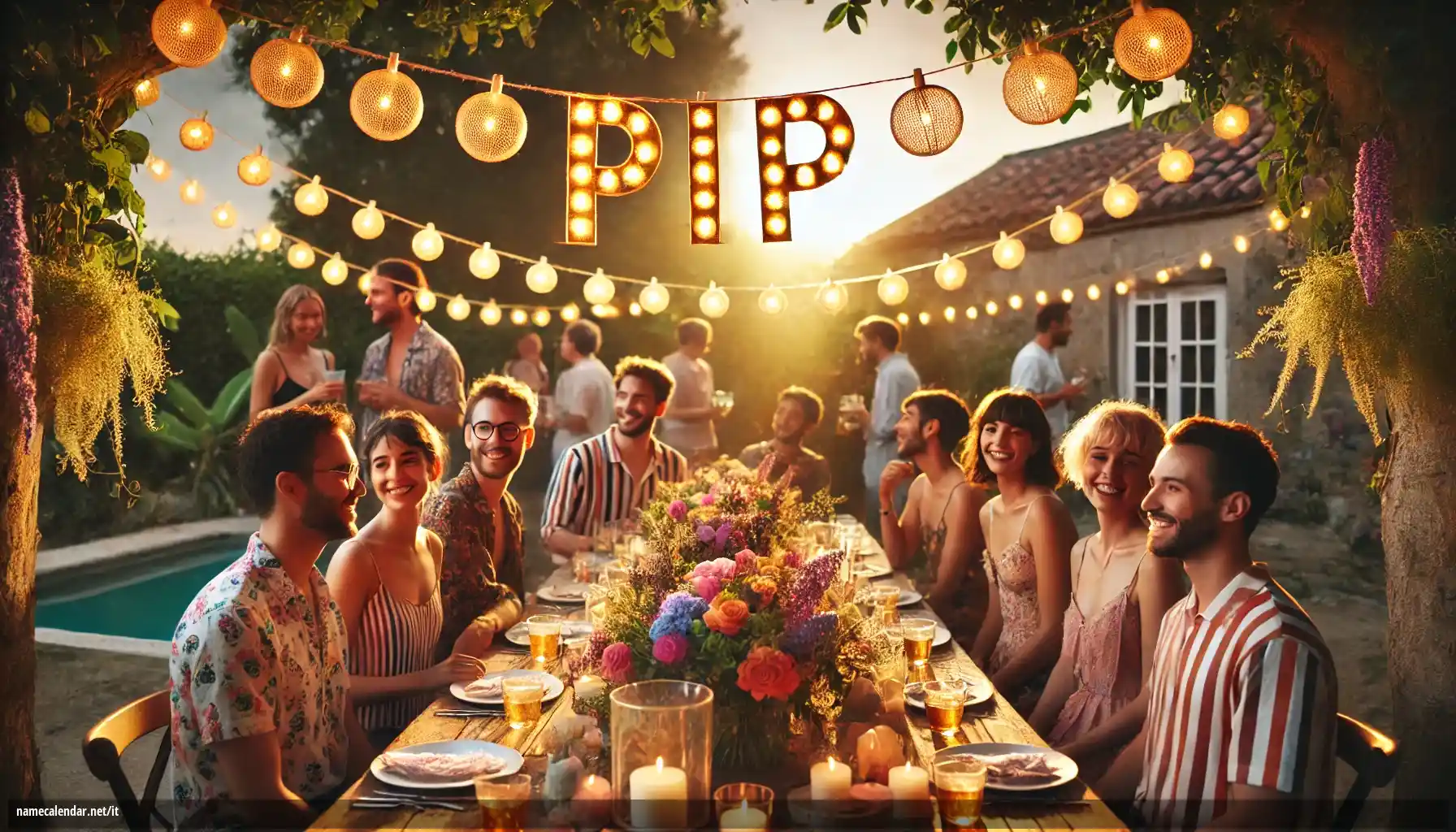 Celebrazione dell'onomastico e del nome - Pip