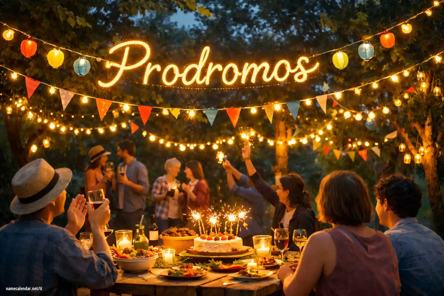 Celebrazione dell'onomastico e del nome - Prodromos