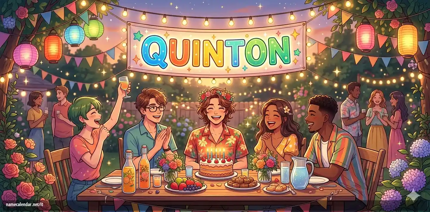 Celebrazione dell'onomastico e del nome - Quinton
