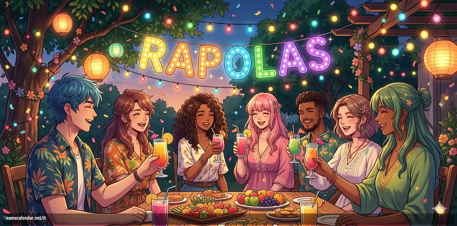 Celebrazione dell'onomastico e del nome - Rapolas