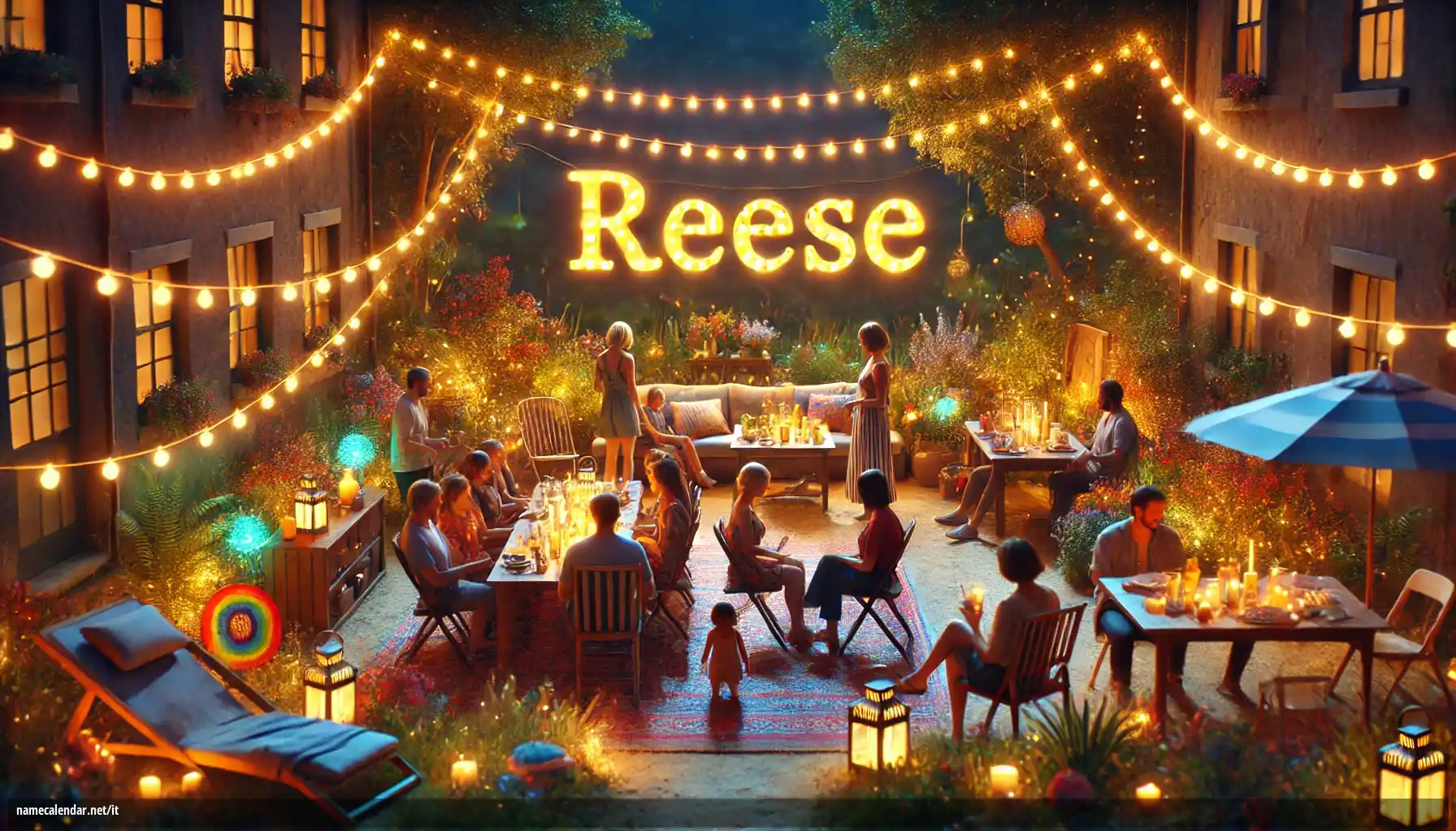 Celebrazione dell'onomastico e del nome - Reese