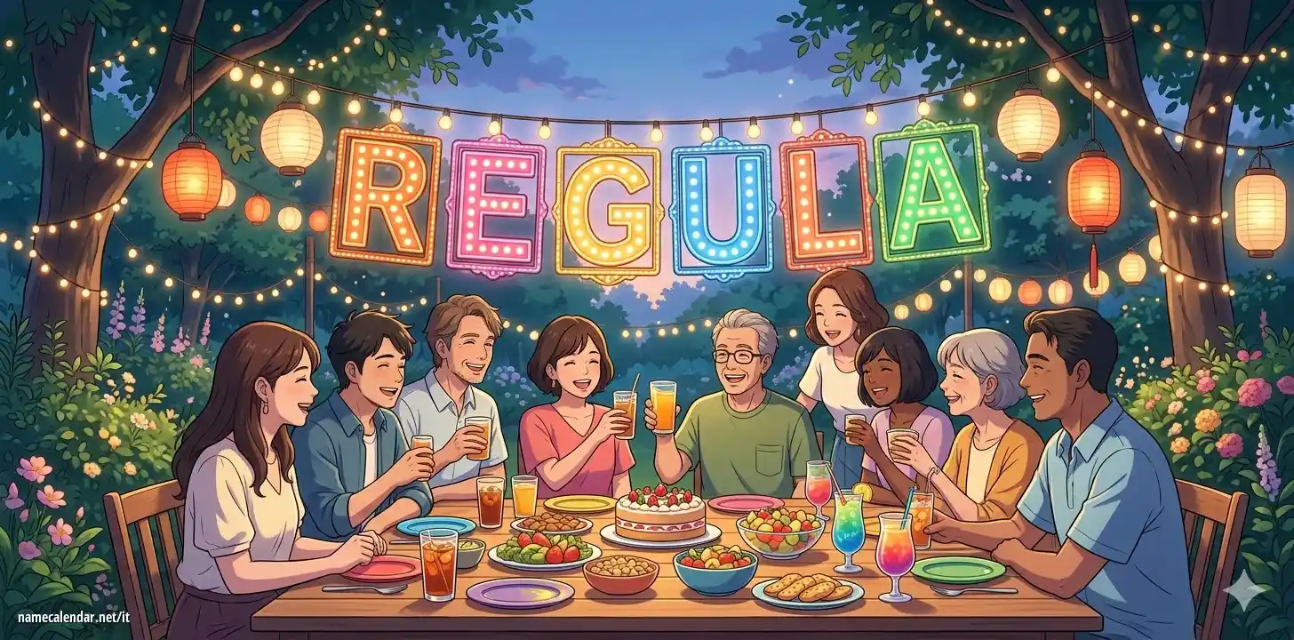 Celebrazione dell'onomastico e del nome - Regula