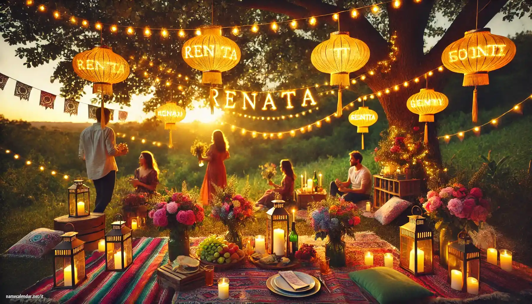 Celebrazione dell'onomastico e del nome - Renáta