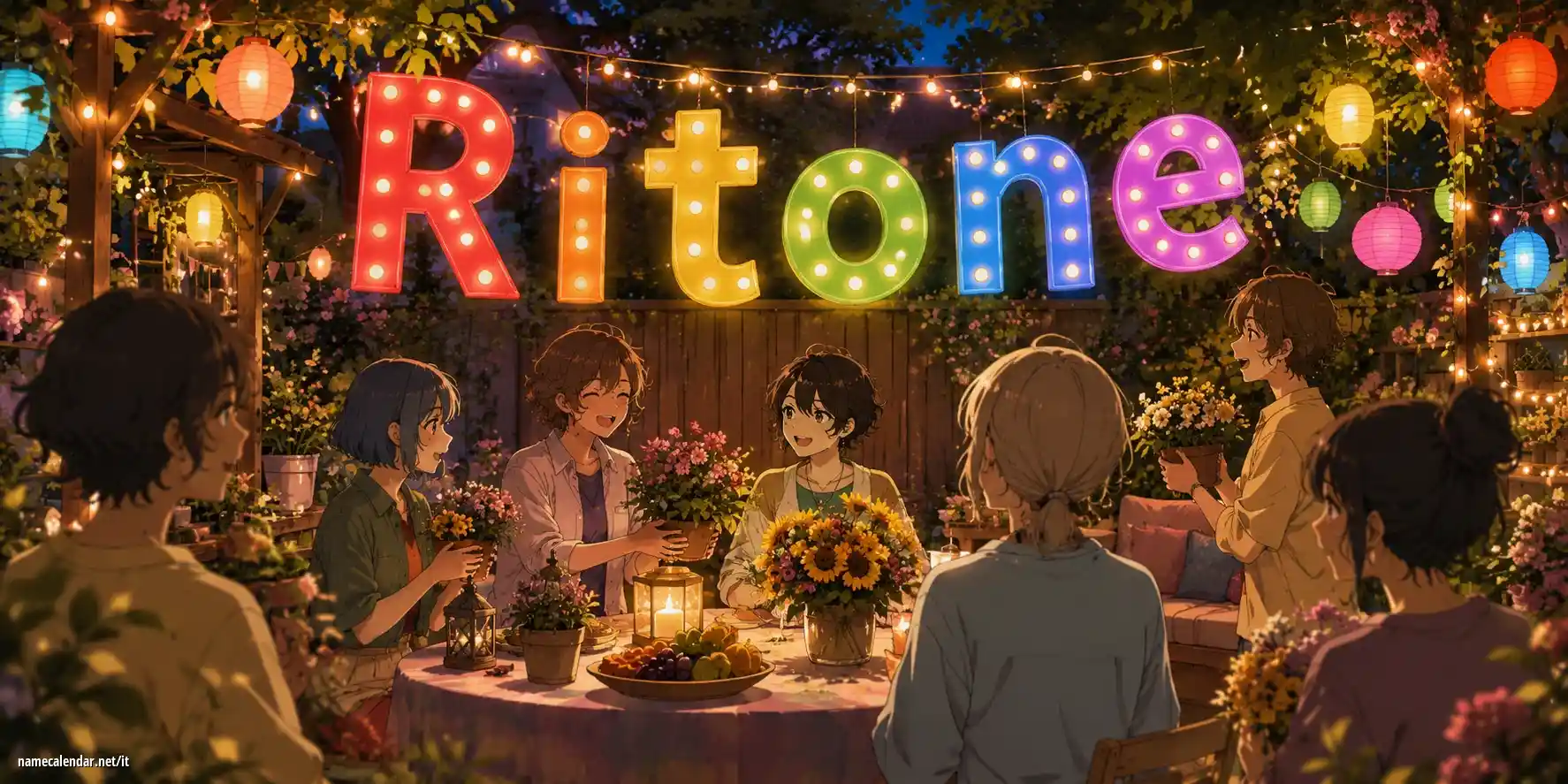 Celebrazione dell'onomastico e del nome - Ritone