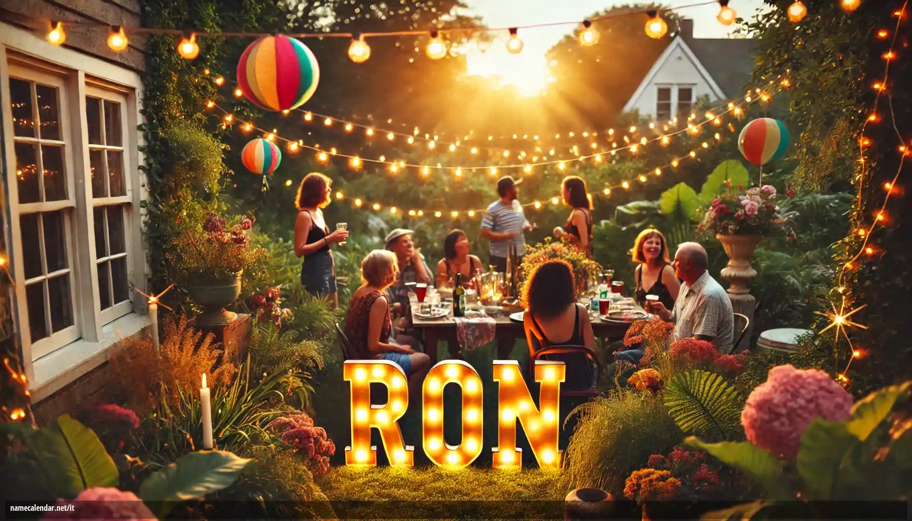 Celebrazione dell'onomastico e del nome - Ron