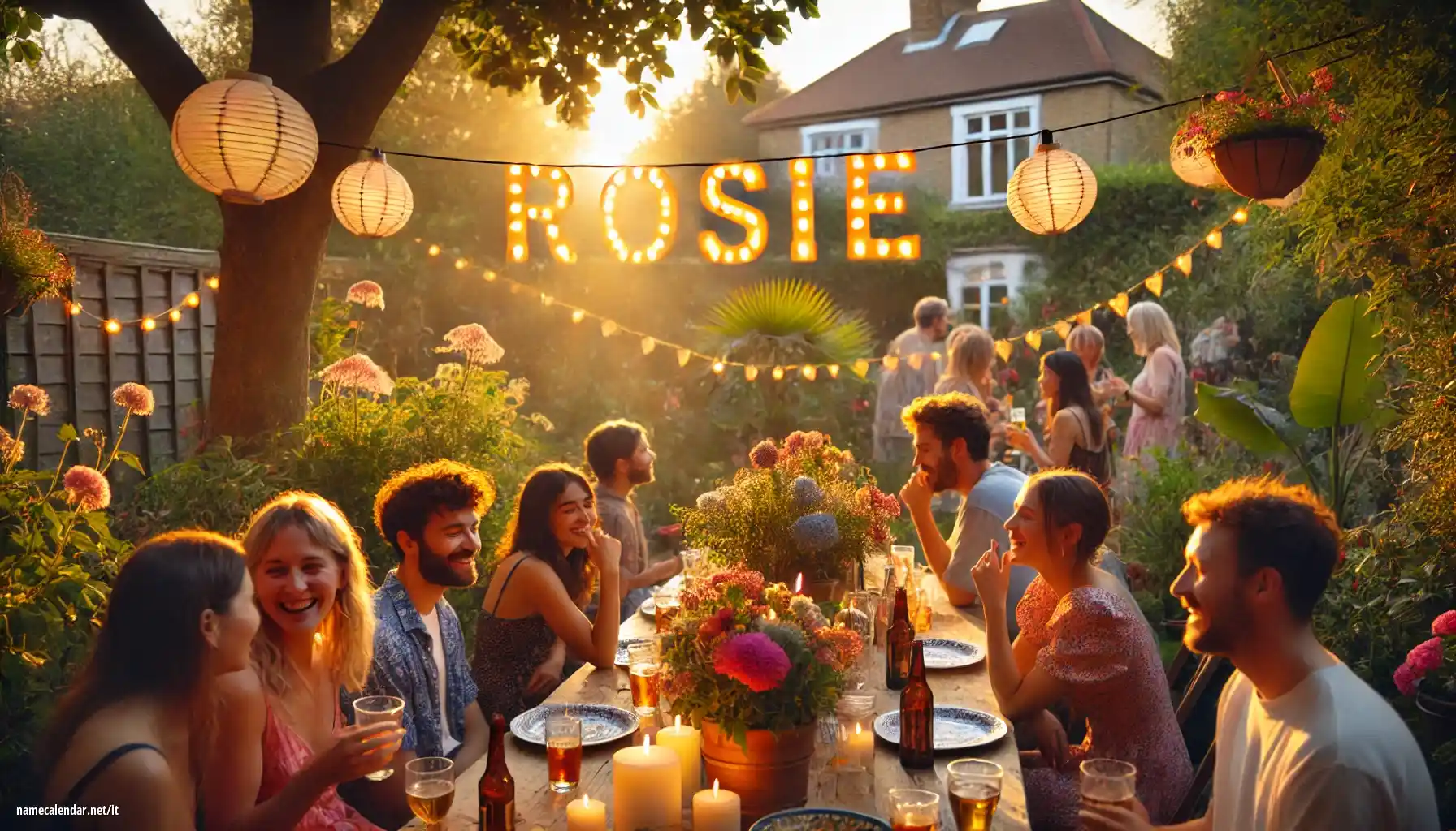 Celebrazione dell'onomastico e del nome - Rosie