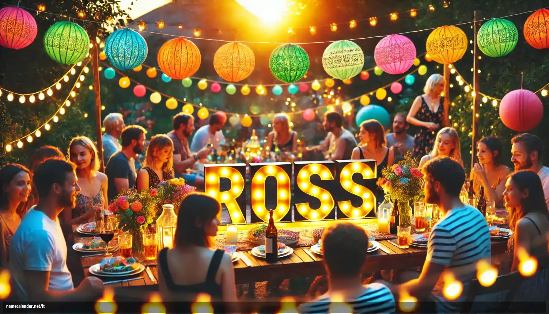 Celebrazione dell'onomastico e del nome - Ross