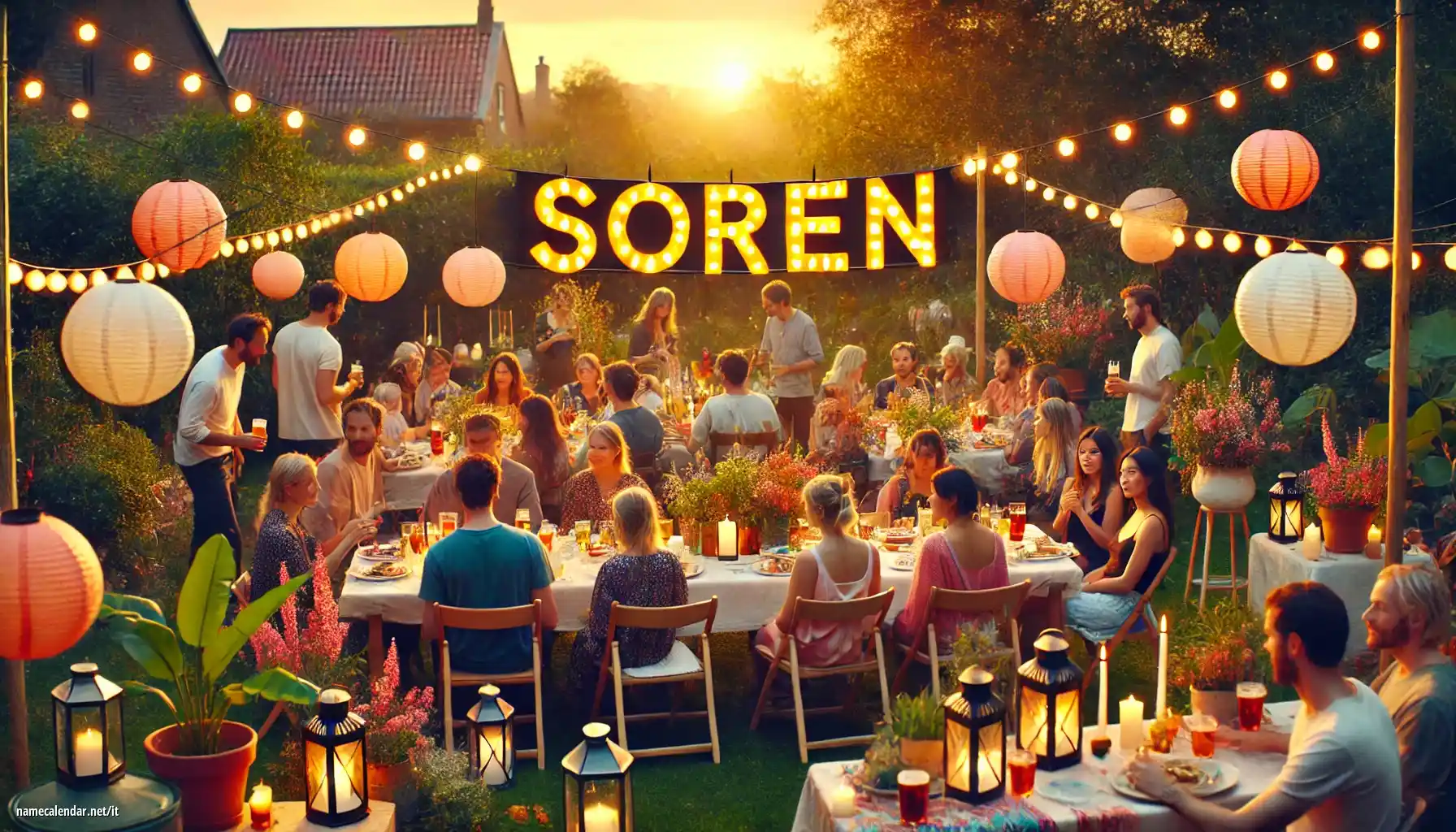 Celebrazione dell'onomastico e del nome - Sören