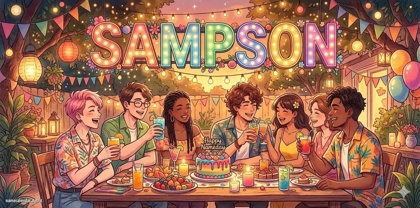 Celebrazione dell'onomastico e del nome - Sampson