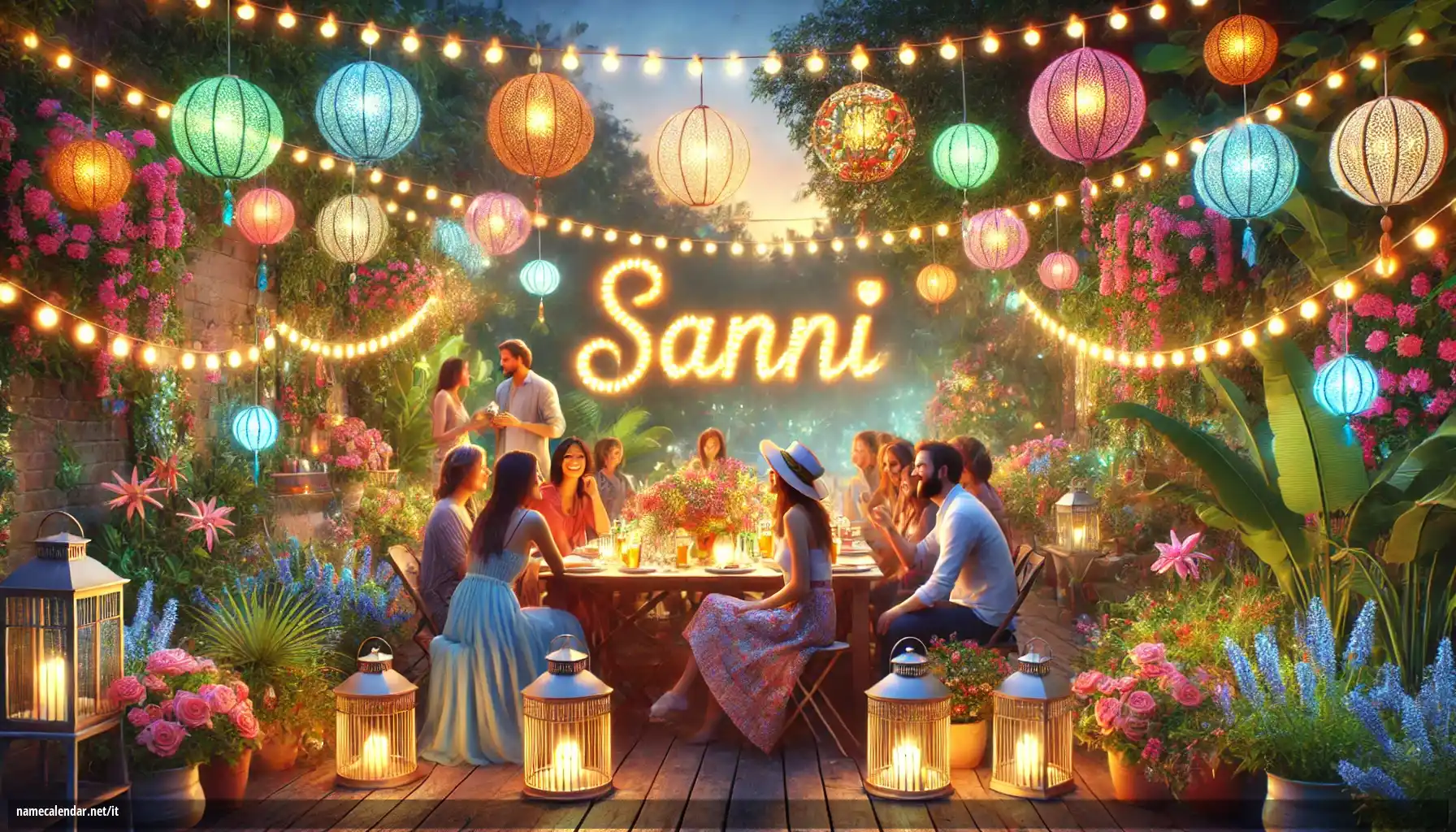 Celebrazione dell'onomastico e del nome - Sanni