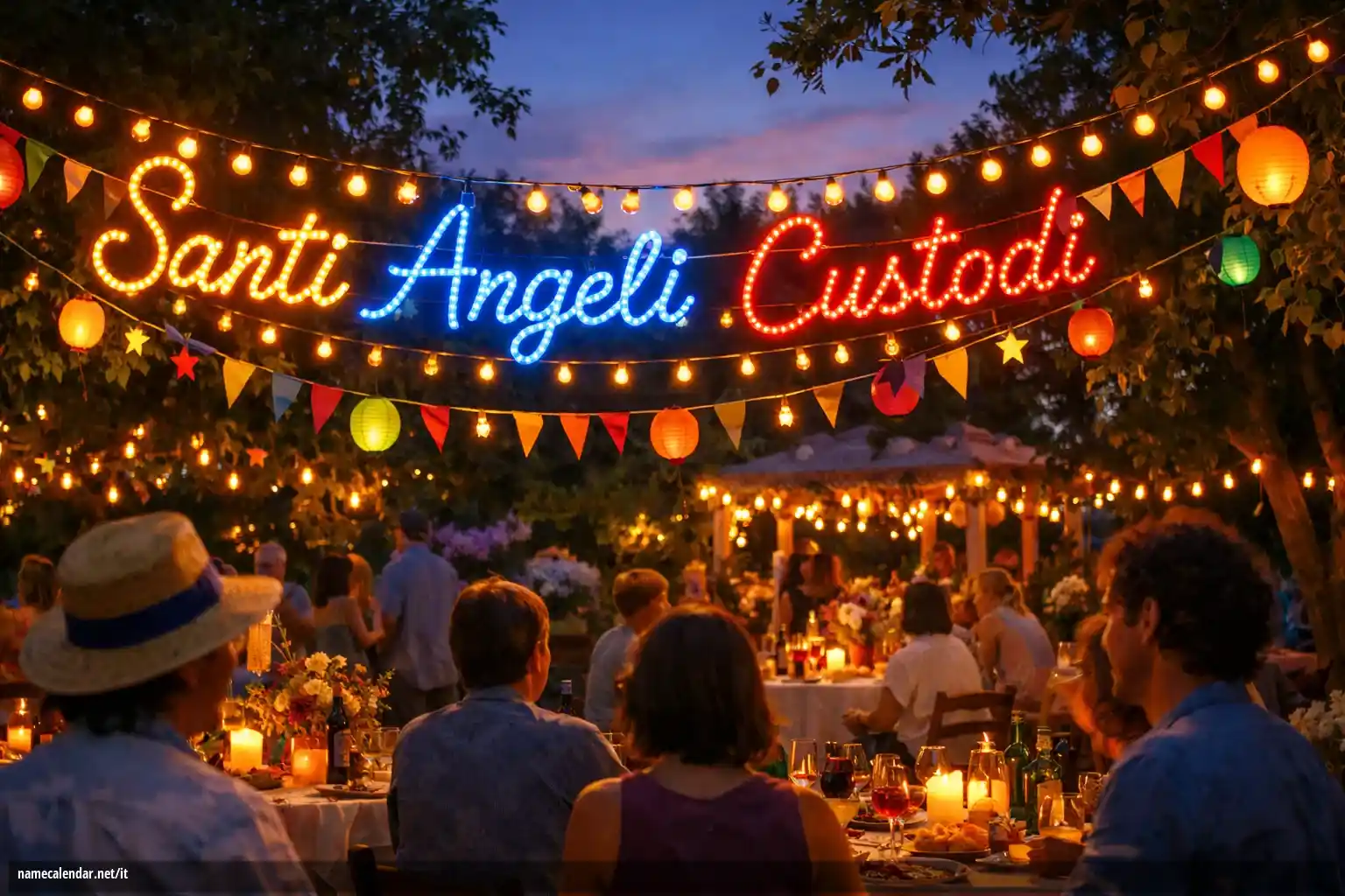 Celebrazione dell'onomastico e del nome - Santi Angeli Custodi